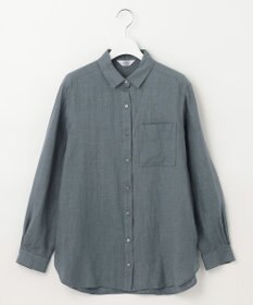 J.PRESS LADIES 【洗える】リネン シャツ