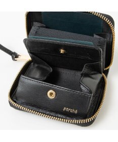 UNBILLION ペルケ perche / シープボックスキルト・ジャバラカードウォレット