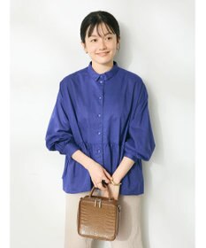 CRAFT STANDARD BOUTIQUE ペプラムブラウス（長袖）