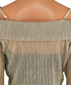 San-ai Resort（三愛水着楽園） オフショルダートップス付き3点セット水着　9M　【San-ai Resort（サンアイリゾート）】