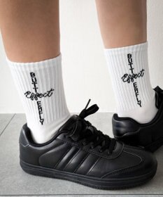 WEGO クロスロゴデザインソックス