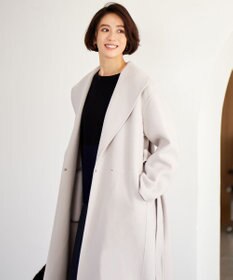 自由区 S ウールリバーロング コート