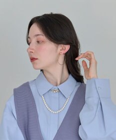 Phoebe ブルーミングロングパールネックレス