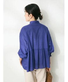 CRAFT STANDARD BOUTIQUE ペプラムブラウス（長袖）