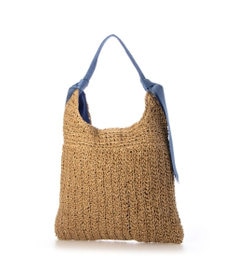 UNBILLION カシュカシュ cachecache / 下がりグログラン柄編みトートバッグ