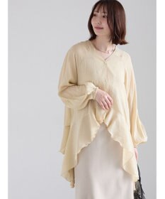 Te chichi イレギュラーヘムチュニックブラウス