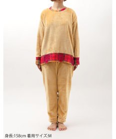 WACOAL パジャマ 【AVOCA×ワコール】 長袖 長ズボン あったか レディース BDW749 /ワコール