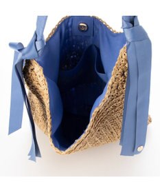 UNBILLION カシュカシュ cachecache / 下がりグログラン柄編みトートバッグ