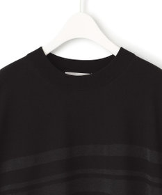 ICB L 【接触冷感・洗える】 VIS/NYハイゲージ シアーボーダープルオーバー