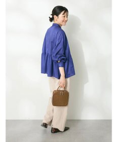 CRAFT STANDARD BOUTIQUE ペプラムブラウス（長袖）