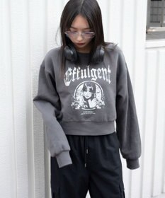 WEGO 【暖かい/裏起毛】裏起毛グラフィックスウェット