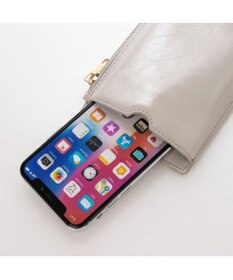 UNBILLION cachecache コンビ素材多機能スマホショルダー