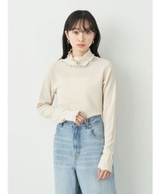 earth music&ecology ジャガードハイネックメローインナー