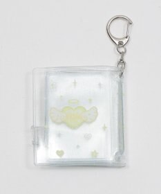 WEGO 【痛バ＆推し活グッズ】クリアハートIDフォトアルバムキーホルダー