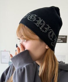 WEGO ラインストーンシングルニットワッチ