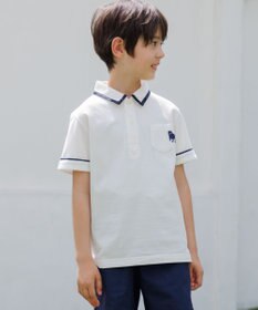 J.PRESS KIDS 【100-130cm】カノコ バックブル 半袖ポロシャツ