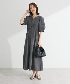 Green Parks ・ＥＬＥＮＣＡＲＥ　ＤＵＥ　デニム５分袖ワンピース