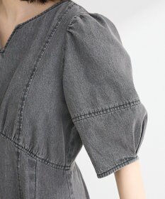 Green Parks ・ＥＬＥＮＣＡＲＥ　ＤＵＥ　デニム５分袖ワンピース