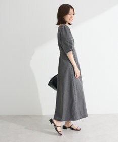 Green Parks ・ＥＬＥＮＣＡＲＥ　ＤＵＥ　デニム５分袖ワンピース