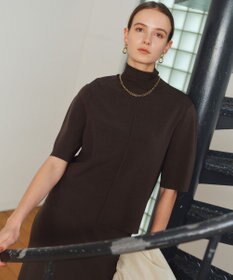 BEIGE， LAURA / ドライタッチ ストレッチショートスリーブニット