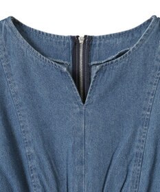 Green Parks ・ＥＬＥＮＣＡＲＥ　ＤＵＥ　デニム５分袖ワンピース