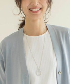 J.PRESS LADIES ツイストサークル ワントップ ネックレス