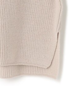 23区 L 【洗える】ウールコード ハーフジップ ニット