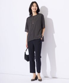 J.PRESS LADIES L 【WEB限定】シアーレイヤード ツイン カットソー