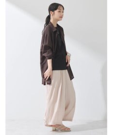 earth music&ecology レーヨンクレープイージーパンツ