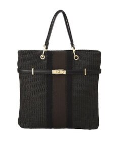 YECCA VECCA 【A4対応】2wayライントートバッグ