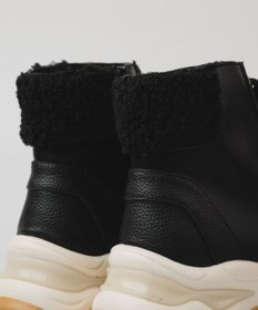 BONTRE 【PRECIEUX JOUET/プレシュウジュエ】ボリュームソールボアハイカットスニーカー