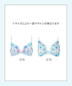 WACOAL 【夏めくブラ】 ブラジャー メッシュ素材(カップ) 吸汗速乾(肌側カップサイド・パッド受け・ワイヤーループ) 背中すっきり レディース BRB465 /ワコール