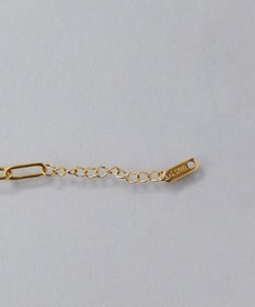 Phoebe 【金属アレルギー対応】チャンキーミックスチェーンブレスレット　ゴールド/サージカルステンレス