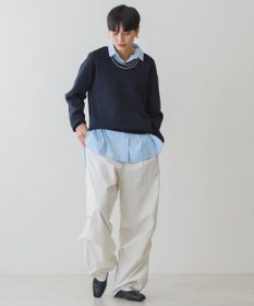 AMERICAN HOLIC スウェットライクニットプルオーバー