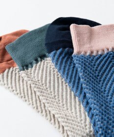 TRICOTE HERRINGBONE BUMPY SOCKS／ヘリンボーンパンビーソックス