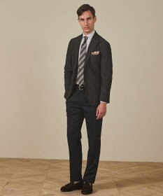 GOTAIRIKU 【ストレッチ/洗える】Albini ジャージ シャツ_ カッタウェイカラー