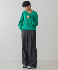 AMERICAN HOLIC スウェットライクニットプルオーバー