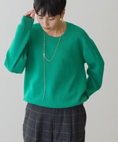 AMERICAN HOLIC スウェットライクニットプルオーバー