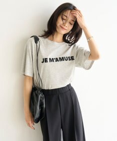 UNFILO BEAUTY FORM-Tコットン ロゴ半袖T