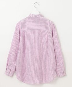 J.PRESS LADIES 【洗える】リネン シャツ