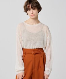 uncrave モヘアニット トップス（uncrave WHITE）