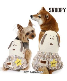 PET PARADISE スヌーピー オーバーオール 《ポップ柄》 小型犬