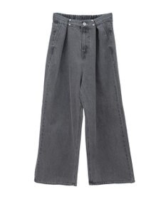 earth music&ecology タックホックデニムパンツ