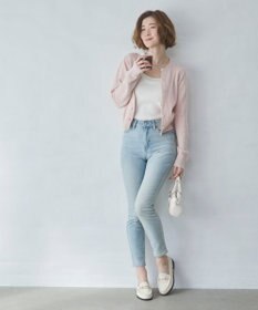 WEGO 【26年春新作】別注USPOLOケーブルニットカーデ