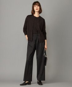 ICB 【洗える】エクストラファインメリノ カーディガン