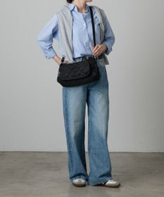 russet 【2025AW新作】キルティング横長2WAYショルダーバッグ(SF-258)