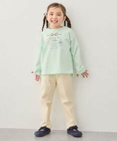 ANY KIDS 【洗濯機可能】ときめきストレッチ ネコパンツ