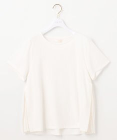 ANY SIS 【UVケア】サイドプリーツ カットソー