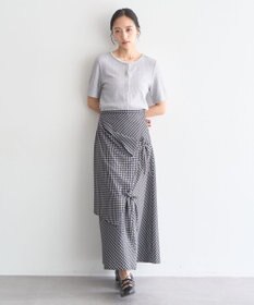 earth music&ecology チェーンリブラメカットソー