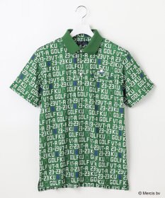 23区GOLF 【MEN】【吸水速乾/UVカット】ミッフィーロゴポロシャツ